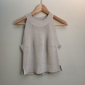 Wilfred Tan Knit Top Size S